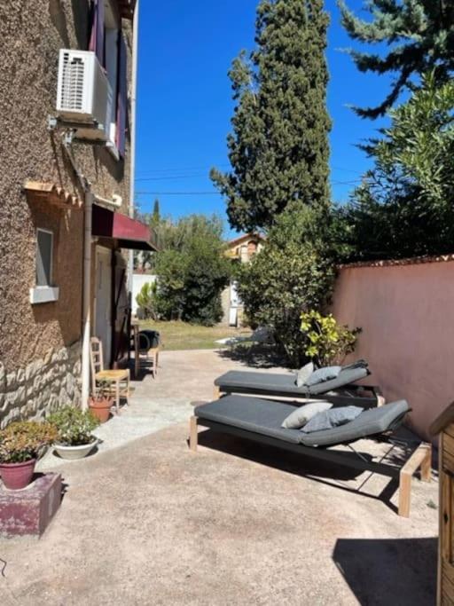 Chambres D'Ete Aux Lecques A 100 M De La Mer Saint-Cyr-sur-Mer Buitenkant foto
